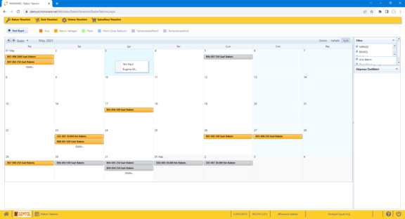 Maintenance Schedule 2